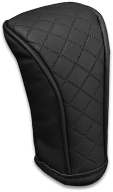 VYIBPDY funda pomo palanca de cambios,Palanca de Cambios Universal Perilla de Cambios de cuero,Pomo para palanca de cambios de coche Funda, a prueba de polvo,para Coche de Automático,Negro