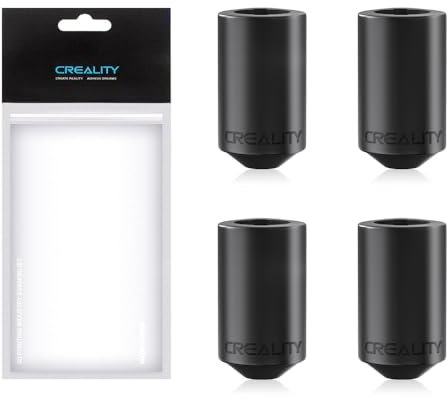 Creality Offizielle K2 Plus/Creality Hi Combo Silikon Socken, Hotend Silicone Abdeckung, Heizblock Wärmeisolierung Hülse, 3D Drucker Zubehör Heizblock Abdeckung Extruder Hotend Schutz(4PCS)