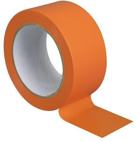 UNIVERS GRAPHIQUE lot de 2 - Rouleau de masquage PVC orange Format 33 mètres x 50 mm - Ruban adhésif de Chantier, Btp, Bâtiment, Travaux de plâtrage et peinture. Isolant