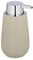 WENKO DIE BESSERE IDEE Badi-Dispenser per Sapone Liquido, capacità 0,32 l, Ceramica, Beige, 9,5 x 16 x 8 cm