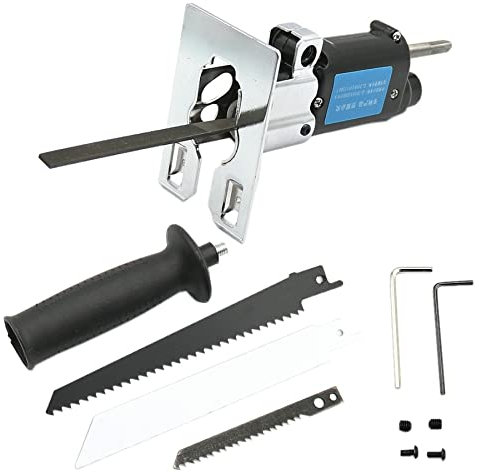 Reciprocating Saw Attachment Change Electric Drill Into Reciprocating Saw Jig Saw Metal File for Wood Metal Cutting