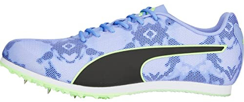 PUMA Evospeed Star 8, Zapatillas de Atletismo Unisex Adulto, Elektro Purple White Black, 44.5 EU