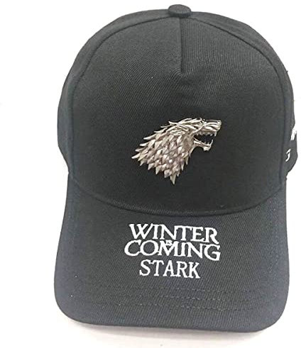Wantism Game Thrones Wolfskopf Baseball Cap Sport Freizeit Mütze Snapback Verstellbare Mütze Mehrfarbig, mehrfarbig, One size