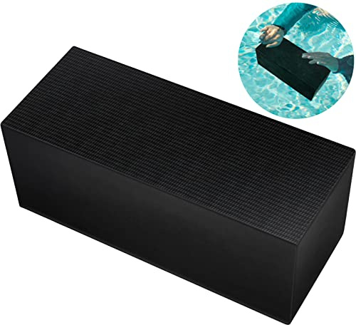 10 Lbs Diving Brick Swimming Pool Dive Brick Rubber Diving Brick Safety Water Brick Diving Weight for Strength and Rescue Training Lifesaver Equipment Summer Swimming Pool Safety Accessories (1 Pcs)