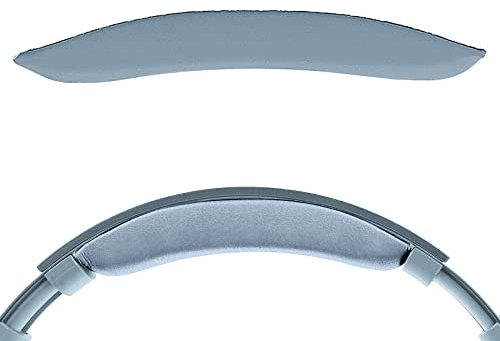 Geekria Ersatz-Protein-Leder-Ohrpolster kompatibel mit Sony MDR-100ABN Kopfhörer (Moonlight Blue)