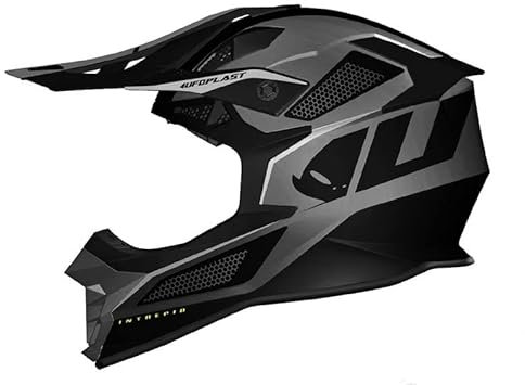 UFO Casco Intrepid - Nero opaco