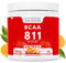 Bandini® BCAA 8 1 1 | 400g Pulver | Verzweigtkettige Aminosäuren Leucin, Isoleucin, Valin | Perfekte Löslichkeit - Orangen & Zitronengeschmack | Post Workout Supplement | Hochdosiert, laborgeprüft
