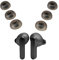 kwmobile 6x Auricolari di ricambio compatibile con JBL Live Pro 2 TWS - Gommini sostitutivi per cuffie In-Ear in Silicone TPU