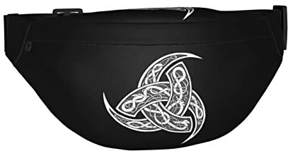 Nordische Wikinger-Göttin, Wicca, heidnische Bauchtasche für Damen und Herren, verstellbare lässige Taillengürteltasche Crossbody für Sport, Reisen, Wandern, Laufen, Joggen, Siehe Abbildung,