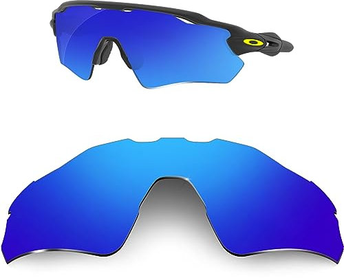 HiCycle2 Polarized Replacement Lenses fit for Oakley Radar EV Path Sunglasses (Königsblau)