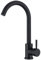 HOMELODY Robinet de Cuisine Noir Mitigeur Cuisine Evier Bec Pivotant à 360° en Acier Inox Robinetterie Cuisine
