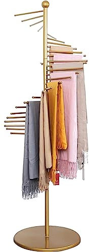 Metall Schal Halter Organizer - Spiral Design Schal Hijab Aufhänger - Platzsparende Kleidung Shop Display Rack - Gewerbe/Home Kleidung Display Display