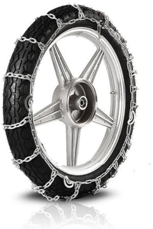 Fahrrad Schneeketten, Snowline Chainsen Pro, Winterreifen Kette, Universal Reifenkabelgurte für Fahrräder, Wiederverwendbare Anti Schneeketten, Anti Skid Snow Chains, Verstellbare Reifen Ketten