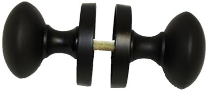 Haven Heritage Mortice Door Knobs Sets, Interior Knobs for Home, Durable Matt Black for Stylish Internal Doors - MATT Black