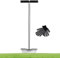 Weppduk Coupe-bordures en croissant – Tondeuse manuelle Confort avec pied large | Coussins multifonctions avec bords fraisés pour finir les bords de parterres de jardin, trottoirs et rainures pour