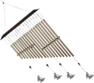 MERRYHAPY Metallrohr-Windspiel Hängende Windglocke Für Garten Flur Tür Dekoration Aus Hochwertigem Material Für Balkon Und Kinderzimmer