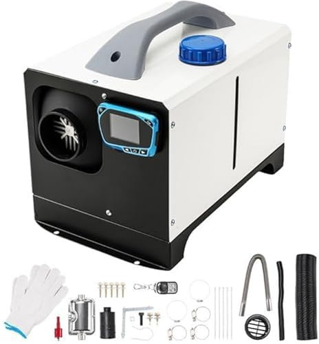 Fesuda Standheizung Diesel,8KW 12V Luft Dieselheizung Standheizung mit Fernbedienung & LCD-Bildschirm,Schnelles Aufheizen,Air Standheizung für Auto LKW Wohnmobil Bus RV, Boote