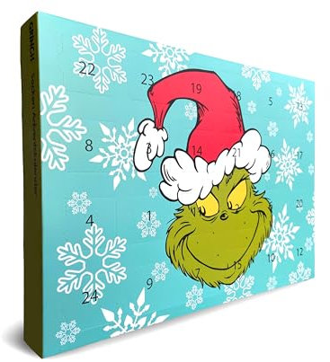 Sockswear THE GRINCH Socken Adventskalender (DE/NL/SE/PL, Numerisch, 43, 46, Regular, Regular, mehrfarbig)