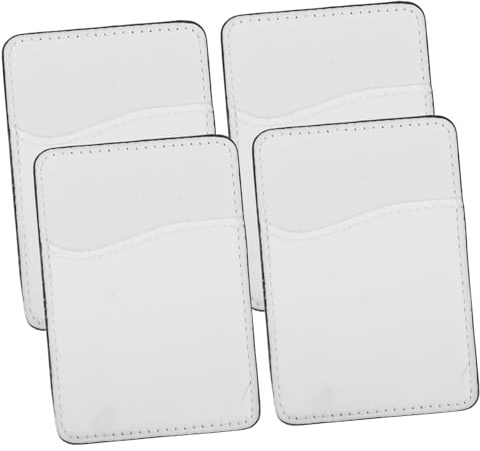 RORPOIR 4stücke Handy Wallet Sleeve Selbstklebender Kartenhalter Für Smartphone Heat Transfer Sublimation Kompatibel Mit Verschiedenen Modellen Schützt Vor Kratzern Und Abnutzung