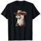 Western-Charme mit diesem Goofy Otter in einem Hut T-Shirt