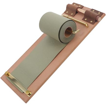 Healvian Retro Notizblockhalter mit Hängender Notizrolle und Holzstift Wandhalterung Inklusive Ersatzpapierrolle für Küchen und Arbeitsräume