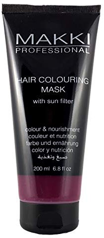 Makki semi-permanente Haarfärbung Maske farbe und ernährung Fuchsie/Fuchsia