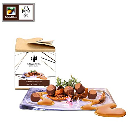 Bombones con dulce de leche