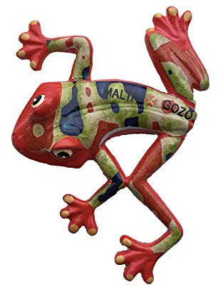 Malta GOZO 3D Frosch Kühlschrankmagnet Souvenir Harz Sammlung, Malta Kühlschrankmagnet Geschenk Magnetische Aufkleber Home Küche Dekoration
