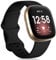 Oielai Correa Compatible con Fitbit Versa 4/Fitbit Versa 3/Fitbit Sense 2/Fitbit Sense, Silicone Correas Blandas de Recambio Compatibles con Versa 3/Versa 4/Sense/Sense 2, Pequeño Negro