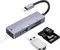 sunshot SD/TF-Kartenleser für iPhone/iPad, 4-in-1-USB-OTG-Kameraadapter mit Lade- und Steckkarte, kompatibel mit iPhone 12 11 Xs/Xr/X und iPad, Unterstützung für USB-Disk, Maus, Tastatur, Hubs, MIDI