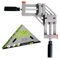 Serre-joint d'angle droit à 90 ° - Serre-joint d'angle droit pour travail du bois - En aluminium - Travail du bois - Soudage 705 A