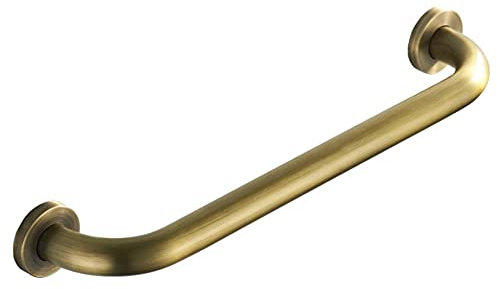 Antik Messing Badezimmer ältere Sicherheitswort Dusche rutschfeste Handläufe (40cm)