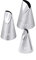 3PCS Large Size Round Metal Cake Cream Decoration Tip Stainless Steel Piping Icing Nozzle Pastry Tool Baking Tools #1A #2A #3A (Color : 61 120 123)