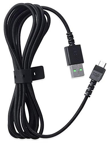 HUIYUN New Micro USB Wire Data line/Charging Cable Replacement for Razer Mamba Wireless Mouse/Razer Mamba HyperFlux Mouse/Firefly HyperFlux Mouse Mat Bundle