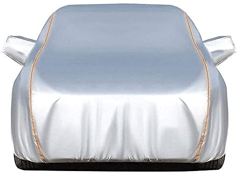 Ronglibai Autoabdeckung Vollgarage Auto Abdeckplane für Opel Corsa A/Corsa B/Corsa C/Corsa D/Corsa E/Corsa F Autoabdeckung Vollgarage Auto Abdeckplane Outdoor Kratzfest UV-Schutz Atmungsaktiv Oxford-