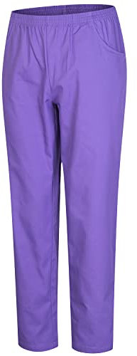 MISEMIYA - PANTALONS Unisex Taille Elastique UNIFORME DE Travail Clinique HÔPITAL NETTOYAGE VÉTÉRINAIRE SANTÉ HÔTELLERIE - Ref.8312 - Medium, Flieder 21