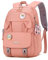 Makukke Zaino da scuola per ragazze, zaino da donna, impermeabile, con scomparto per laptop e antifurto, casual, per università elementare e superiore, rosa, L, Casual
