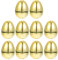 jojofuny Goldene Ostereier Box Zum Befüllen Osterdeko Eier 10 Stücke Ostern Plastikeier Kleine Zuckerdose Füllbare Eierbox Bonbondose Osterdekoration Bonbon Behälter Ostern Suchen Und Finden