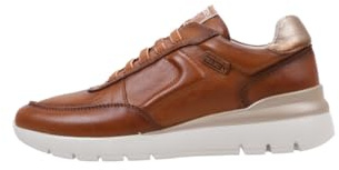 Pikolinos Cantabria Damen Sneaker | Aus Leder | Ultraleichte Sohle | Extra Komfort | Herausnehmbare Memory-Foam-Innensohle | Größe EU 35-42