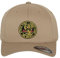Cobra Kai Offizielles Lizenzprodukt Patch Flexfit Cap (Khaki), Groß/X-Large