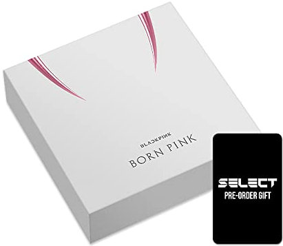 Born Pink KiT Ver. [Inkl. Offizielles Geschenk & KPOP MERCH exklusives, offizielles Geschenk], YGP0183, Weiß