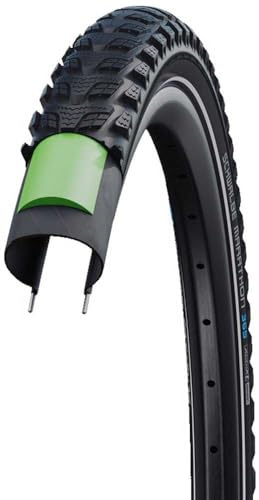 Schwalbe Marathon 365 Fahrradreifen – Ganzjahresreifen mit ADDIX 4Season Compound – GreenGuard Pannenschutz – Für E-Bikes & Citybikes – 20 bis 28 Zoll – Lamellenprofil für Jede Witterung