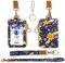 Schlüsselband Geldbörse,Wallet Lanyard,Lanyards für Ausweise,Lanyards für Ausweise für Frauen,Schlüsselband Geldbörse für Frauen,Fashion Badge Holder with Zipper（Herbstsonnenblume)