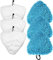 Certified Steam Mop Pads For Vax S86-SF-CC S7 Thane H20 HD H20X5 Vilelda Beldray Vytronix STM01 Genie Neo Fits Most Triangle Steam Mops (3X Coral + 3X Microfibre) Universal Pack Of 6 Multipack