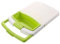 Over The Sink Cutting Board with Strainer, 3 in 1 Kitchen Sink Strainer Plastic Cutting Board Storage Basket Multifunction Chopping Board(Green)