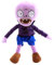 Laruokivi Zombie Peluche Juego de Juguetes 1 2 Zombie Morado Relleno de Peluche Suave muñeco