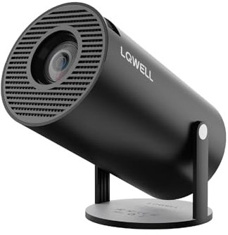 LQWELL® Beamer, Mini Projektor, 4K unterstützt 5G WiFi, BT5.0 mit Android OS 11, Auto Trapezkorrektur, 220-Grad-Winkel, 150-Zoll-Display für Phone/PC/Xbox, hdmi, 2025 Upgrade