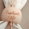 4 Stück Personalisierte Serviettenringe Aus Holz Mit Gravur Nach Wunschname Und Design, Individuelle Personalisierte Runde Serviettenringe Aus Holz, Personalisiertes Geschenk, Personalisierte