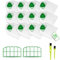 Sacchetti Folletto VK200 VK 220S FP200 12 sacchetti,Per Vorwerk Folletto Sacchetti Filtri Parti di Ricambio di Accessori Kit（12 Sacchetti +2 Filtri HEPA＋1 spazzole） (12 Pezzi)