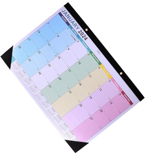 SEWACC 3stücke Noting Calendar Monate Countdown Wandkalender Für Büro Und Zuhause Einfacher Hängender Feiertagskalender Praktischer Terminplaner Für Tägliche Nutzung Und